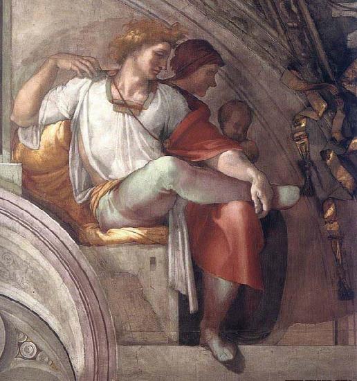Michelangelo Buonarroti Eleazar France oil painting art